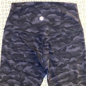 Lululemon align black camo high rise
